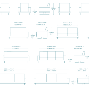 THOMAS. Sofás de salas de espera