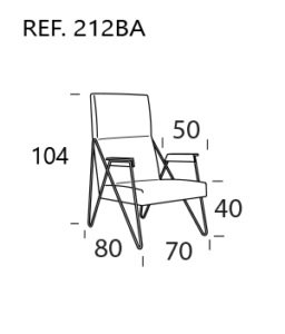 TAMO Butaca Respaldo Alto