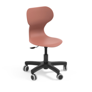 Silla giratoria con ruedas Mia Mini Lift