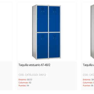 Taquillas Modulares