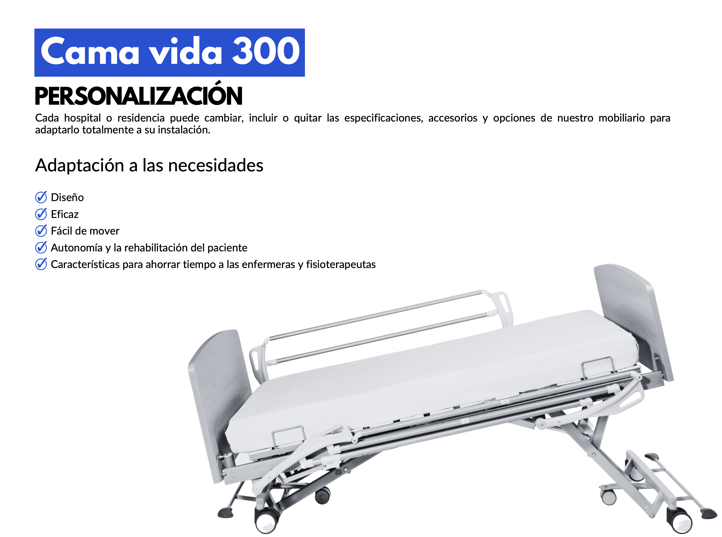 Cama geriatria