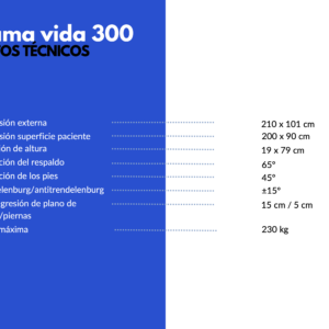 CAMA VIDA 300