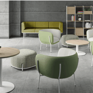 Owwi by Actiu armchairs