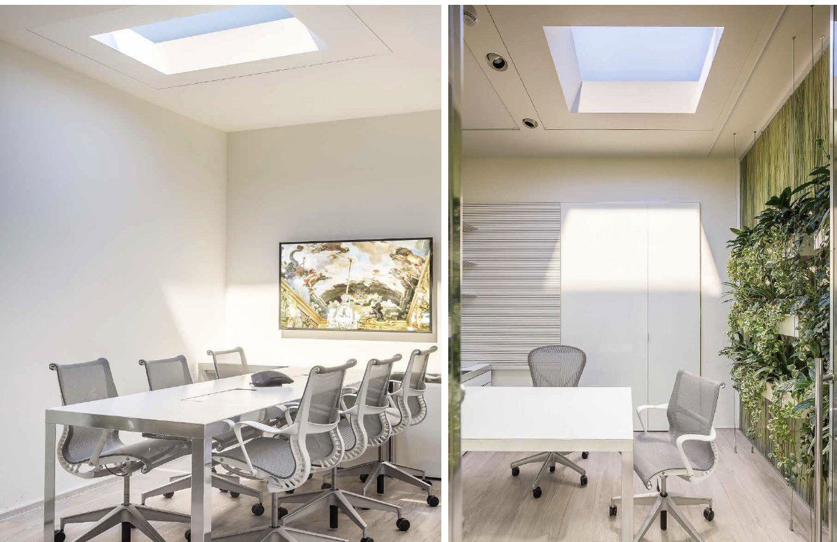 CoeLux iluminación natural artificial para interiores VALMMA