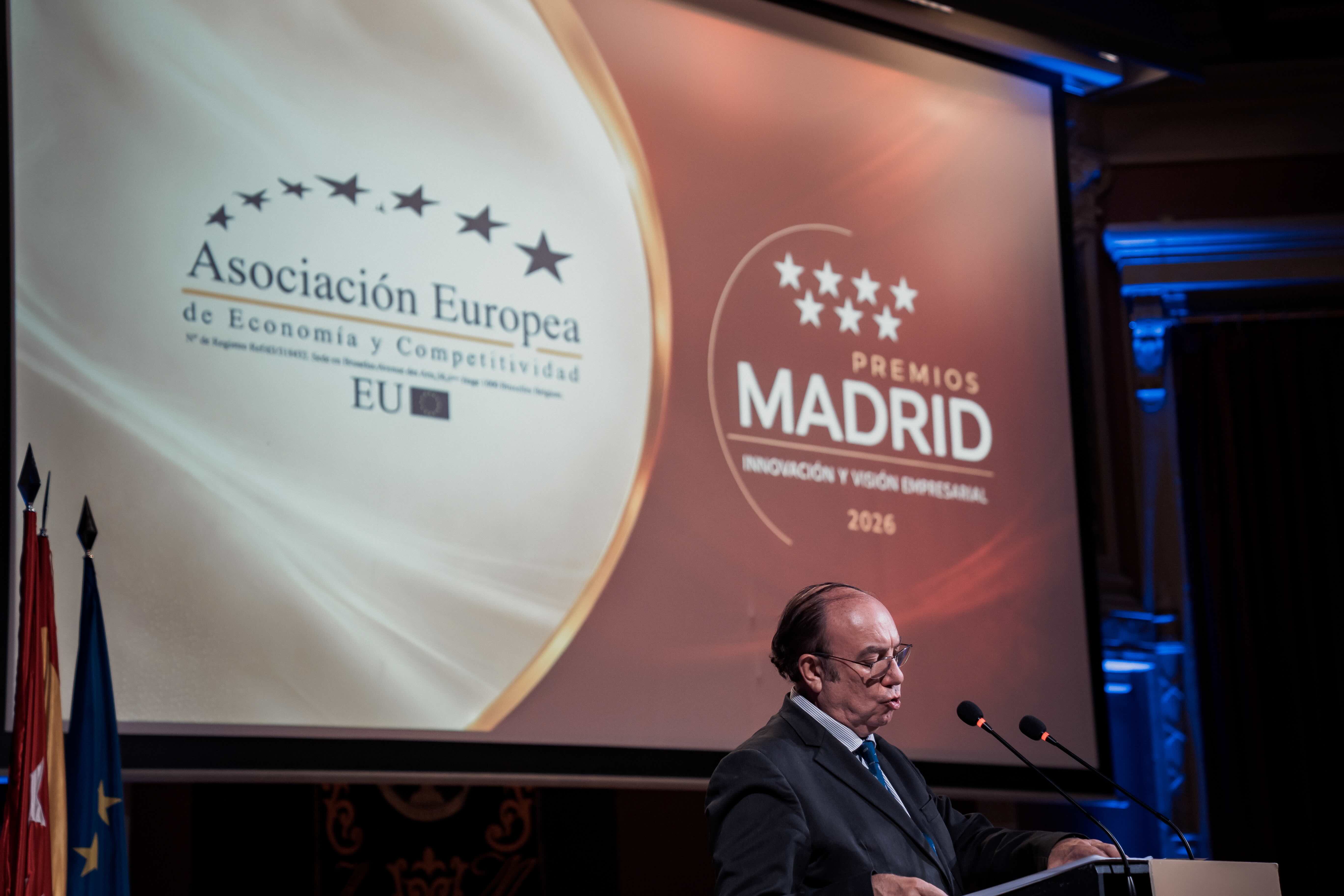 Ceremonia de los Premios Madrid Innovación y Visión Empresarial 2026 en el Ateneo de Madrid